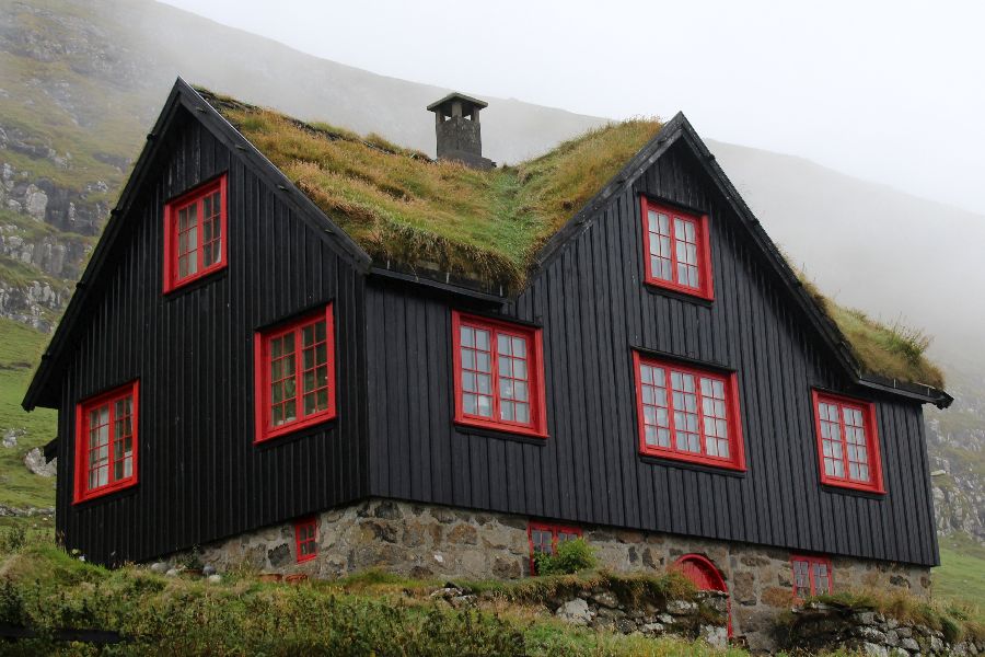 Faeröer Eilanden Kirkjubuer