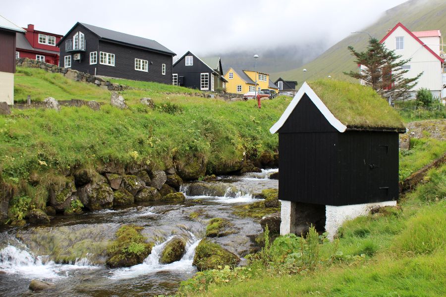 Faeröer Eilanden Gjogv
