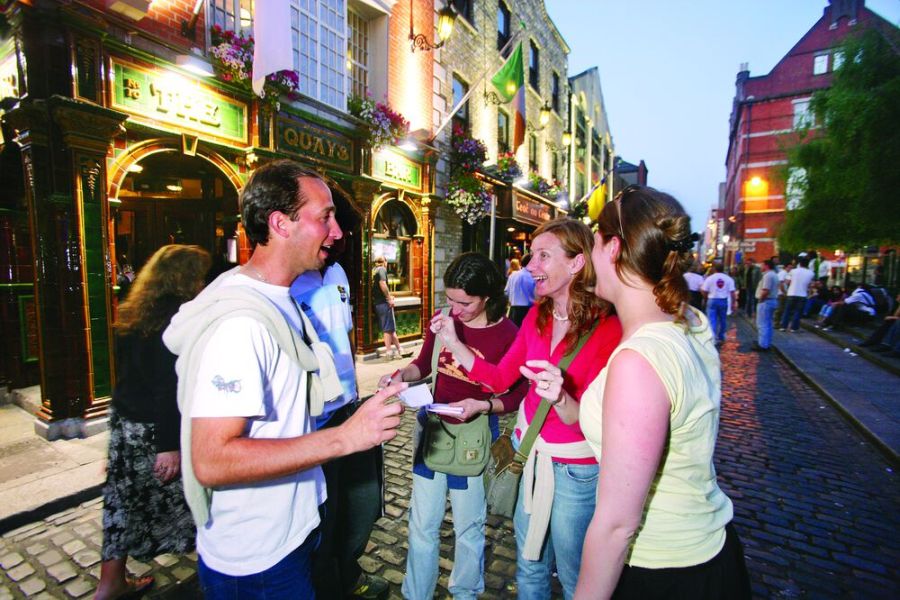 Dublin Temple Bar autorondreis Ierland B&B