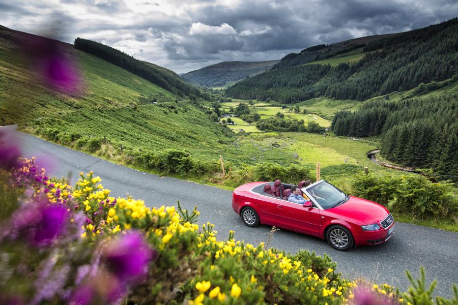 Wicklow Mountains autorondreis Ierland hotels