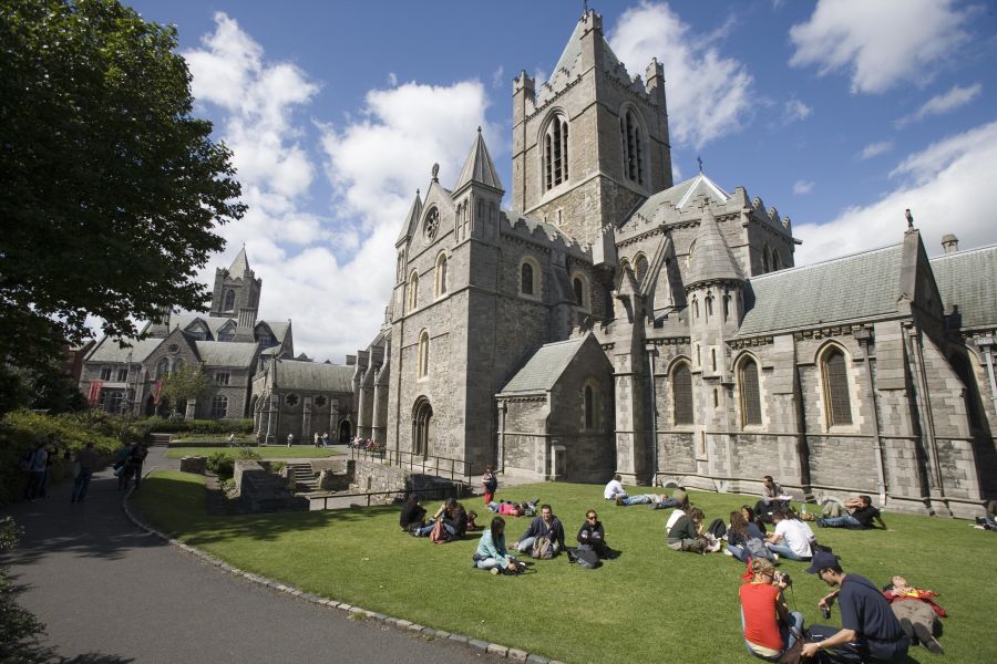 Dublin Christchurch Cathedral autorondreis Ierland B&B