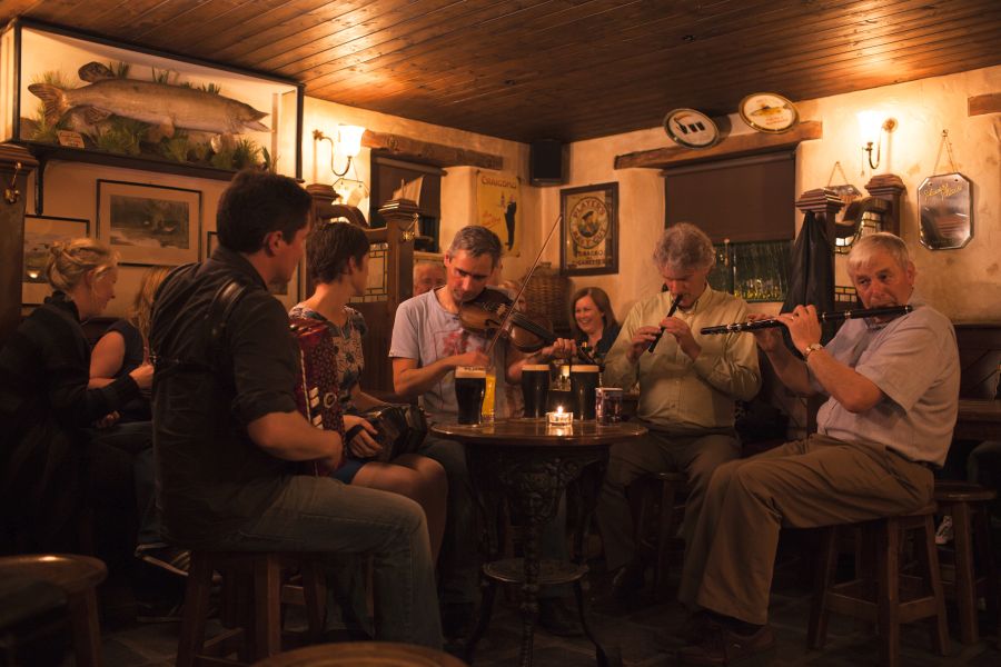 Pub muziek autorondreis Ierland B&B