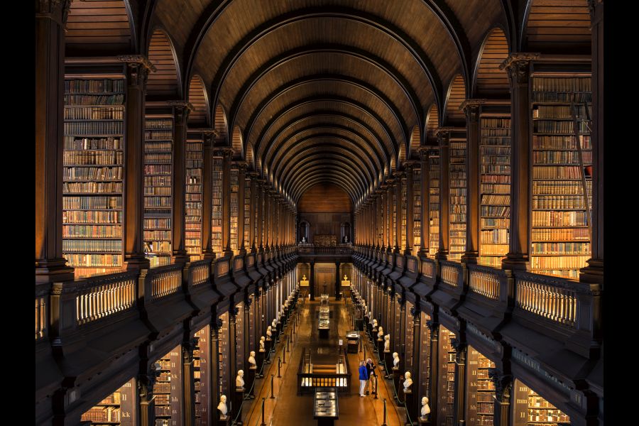 Dublin, Trinity College Old Library autorondreis Ierland hotels