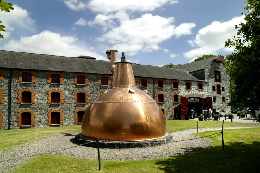 Old Jameson Distillery Midleton autorondreis Ierland hotels