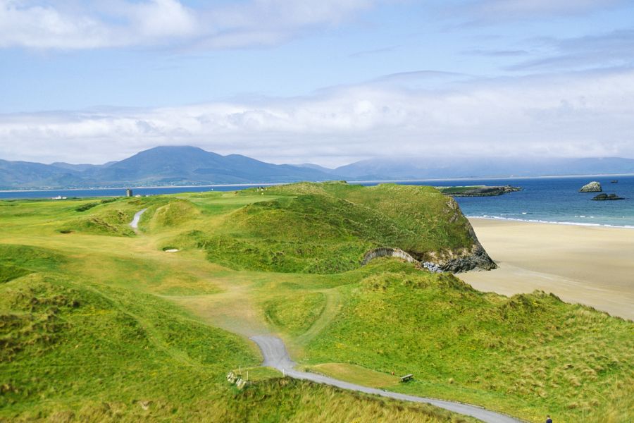 Lahinch Golf Course autorondreis Ierland vakantiewoningen