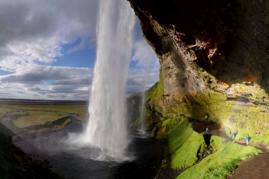 Seljalandsfoss waterval Zuid-IJsland