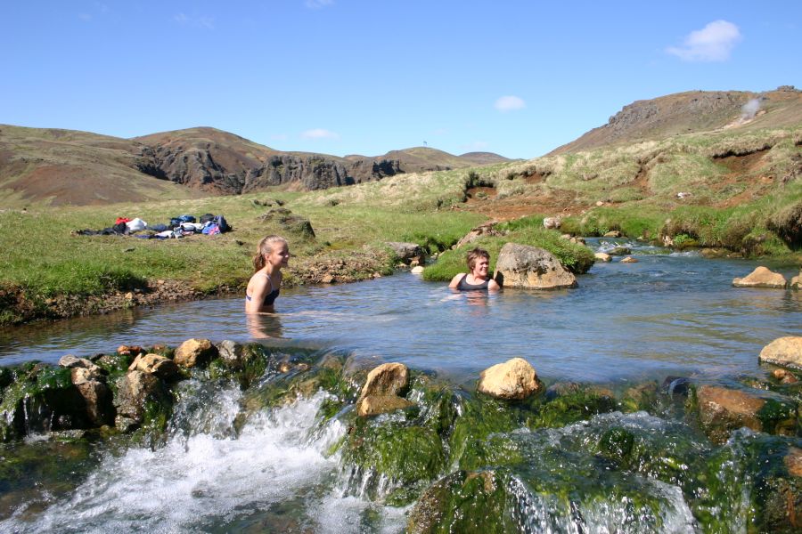 Reykjadalur natuurbad