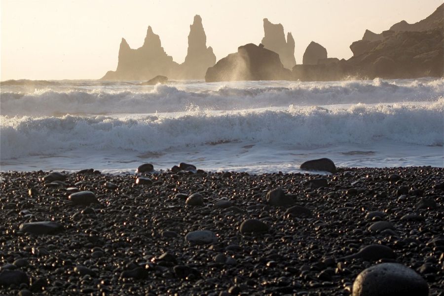 Vik Black Beach IJsland
