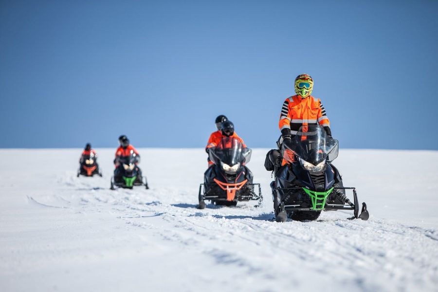 Snowmobiles IJsland