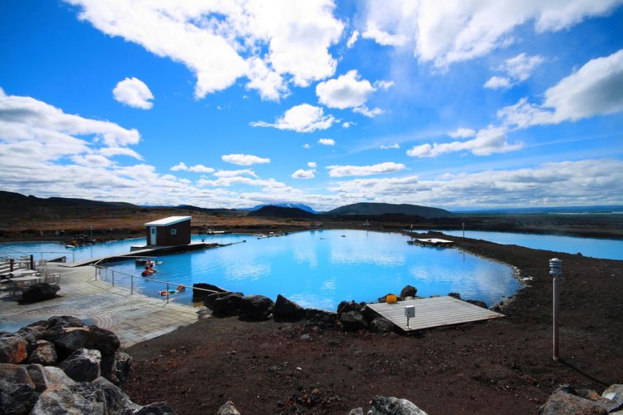 Myvatn Nature Bath, busrondreis IJsland 