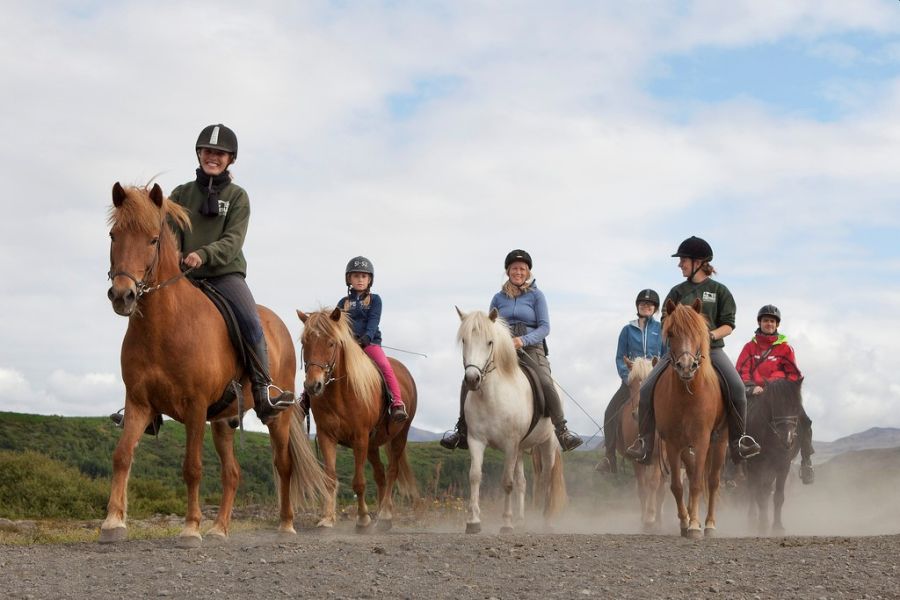 Paardrijden Lava Tour