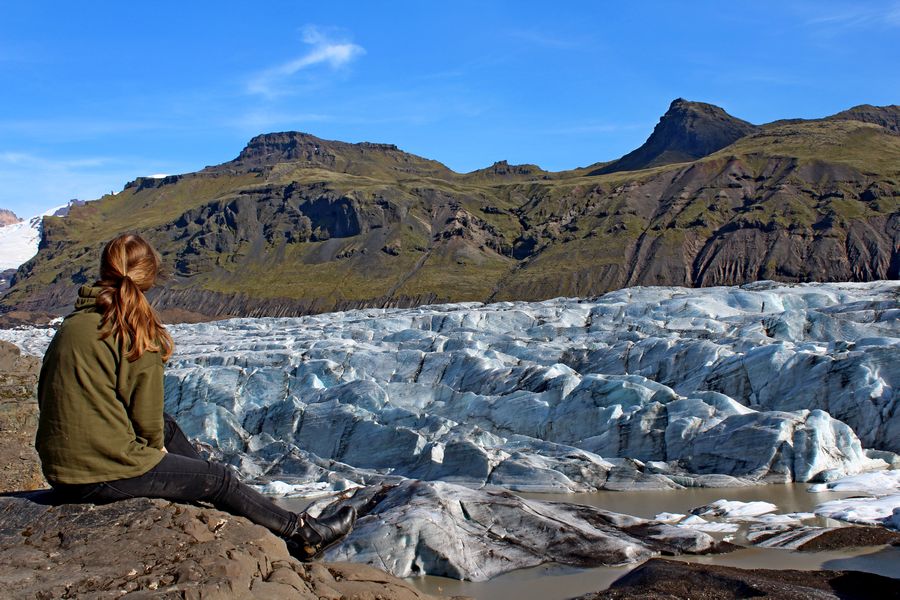 Svinafellsjokull Autorondreis IJsland
