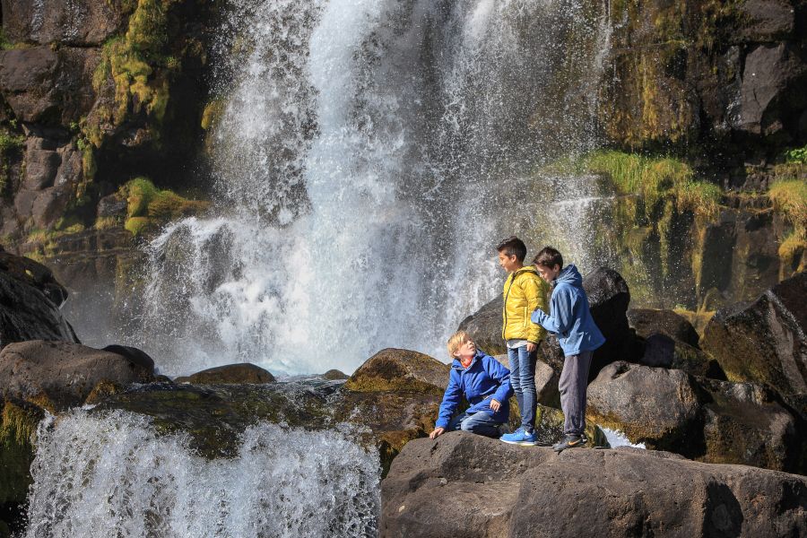 Thingvellir National Park waterval IJsland