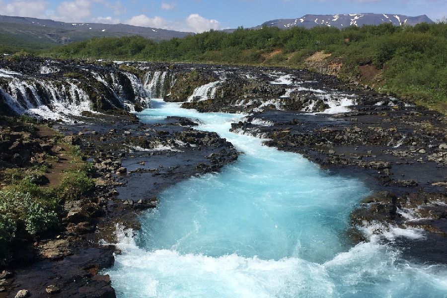 Bruarfoss IJsland