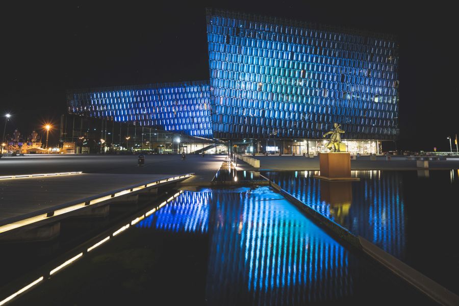 Reykjavik Harpa IJsland