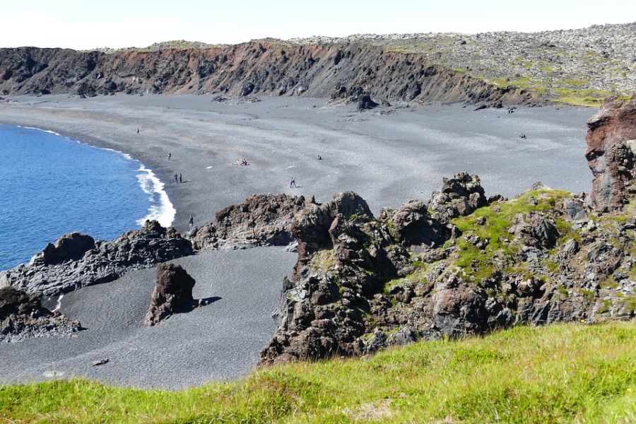 Djupalonssandur Autorondreis IJsland