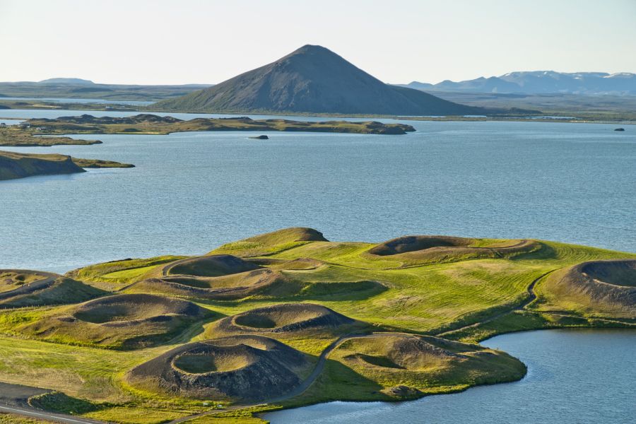 Myvatn pseudokraters Wandelreis IJsland