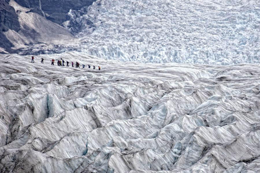 Gletsjerwandeling IJsland