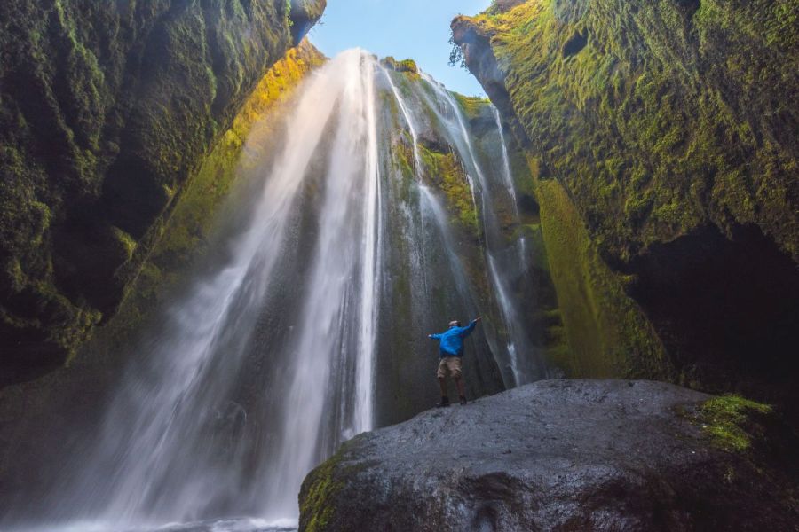 Gljufrabui waterval IJsland