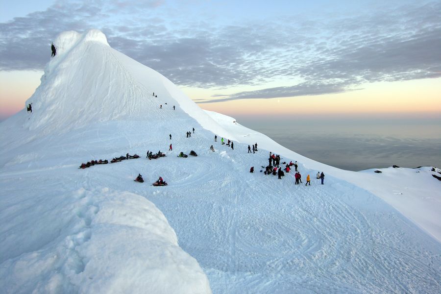 Snaefellsjokull gletsjer IJsland