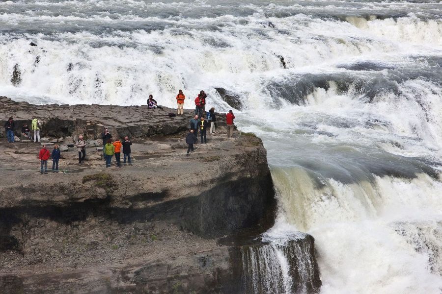 Gullfoss waterval IJsland