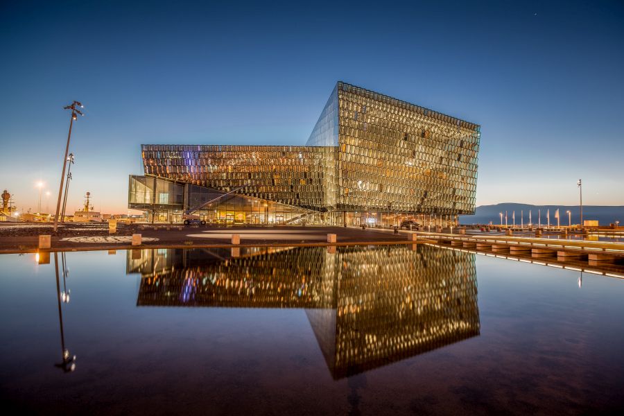 Reykjavik Harpa IJsland