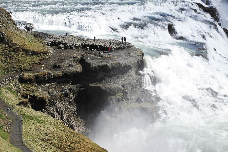 Gullfoss waterval IJsland
