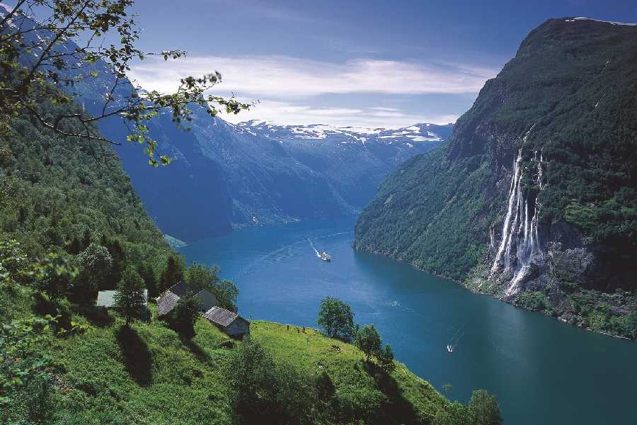 Geirangerfjord  Noorwegen