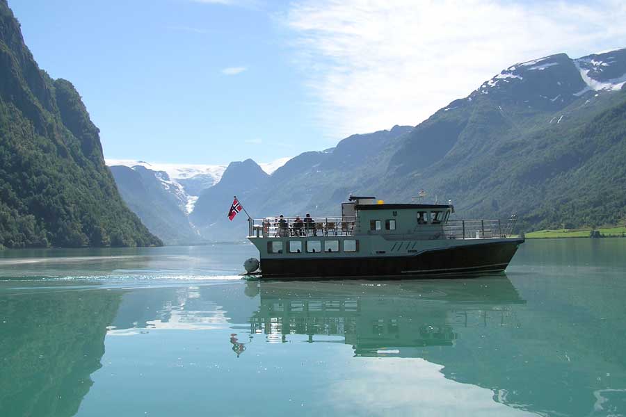 oldevatnet in Noorwegen