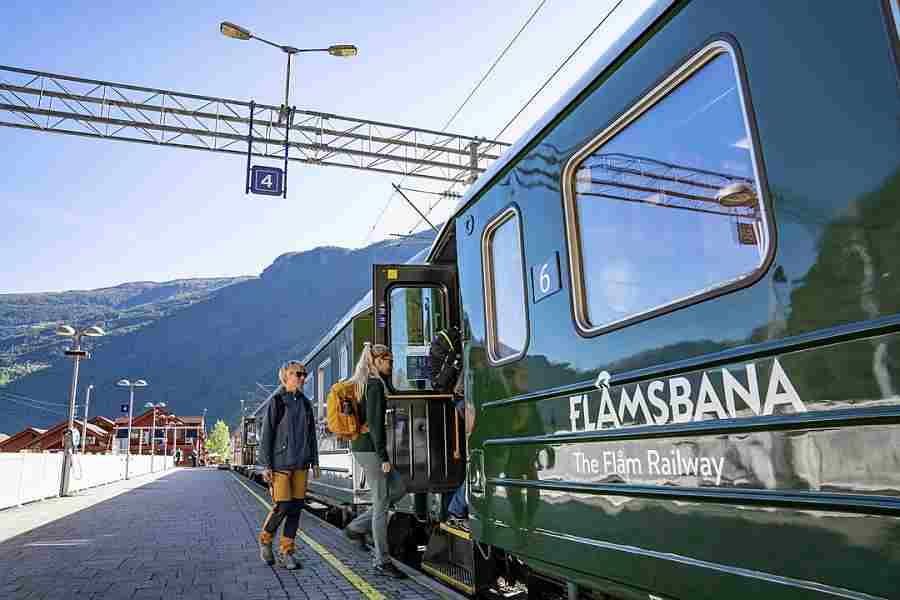 Flåmsbana Noorwegen