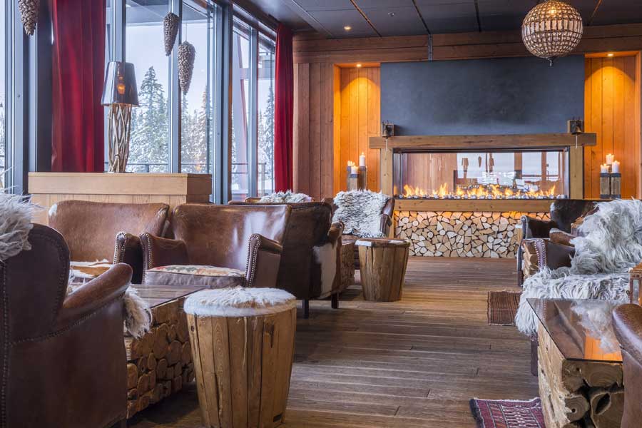 Lounge Skistar Lodge Trysil appartementen, Trysil Noorwegen wintersport 2024/2025 vanaf Groningen of Amsterdam