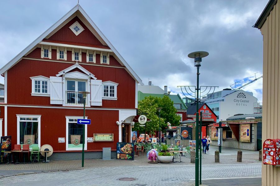Reykjavik centrum IJsland