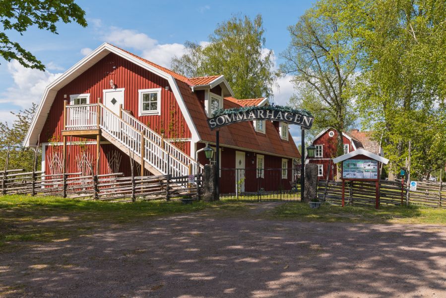 Sommarhagen in Boxholm in Zweden 