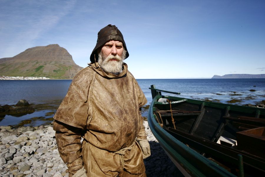 Osvor museum Westfjorden visser IJsland